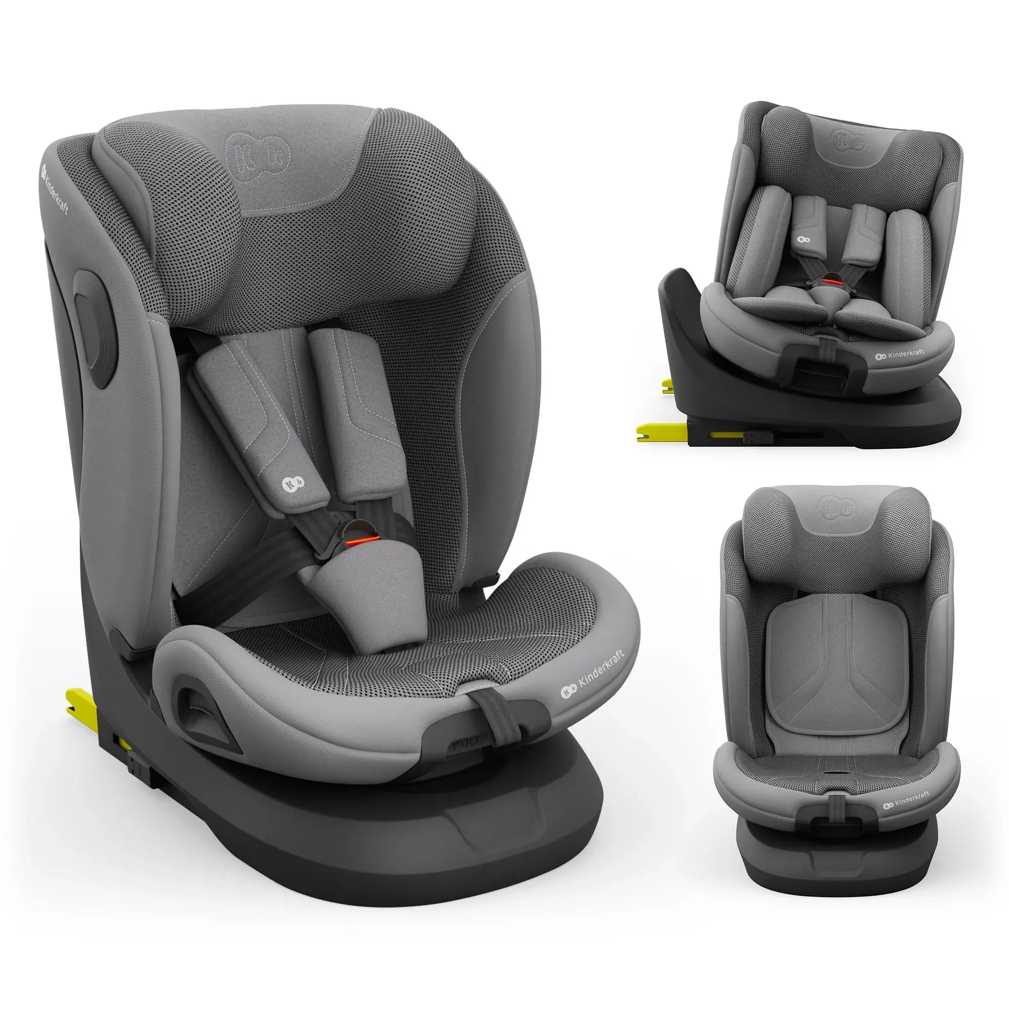 כיסא בטיחות מסתובב I-GROW 2 PRO עם בדים נושמים
