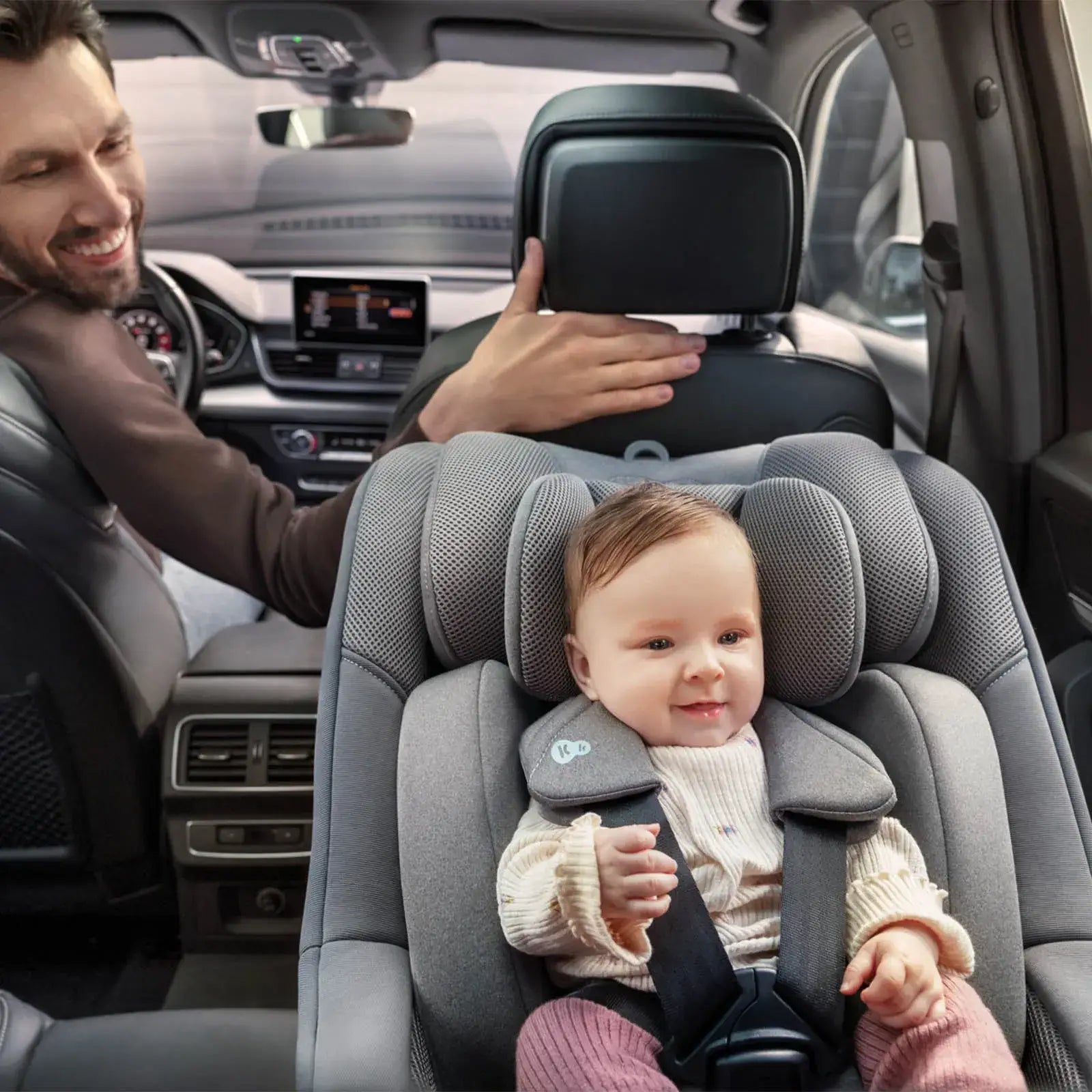 כיסא בטיחות Kinderkraft 360 I-GUARD - מסתובב 360°