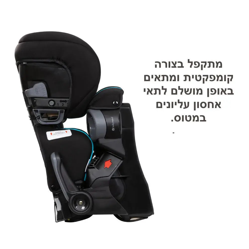 בוסטר גב ללא רצועות PROTECT אפור