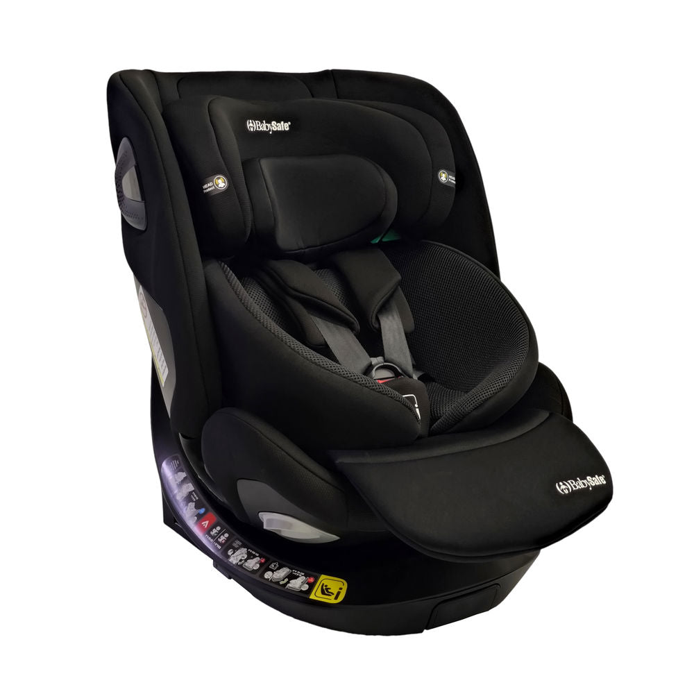 מושב לרכב מסתובב I SIZE דגם Babysafe ORBIT 360