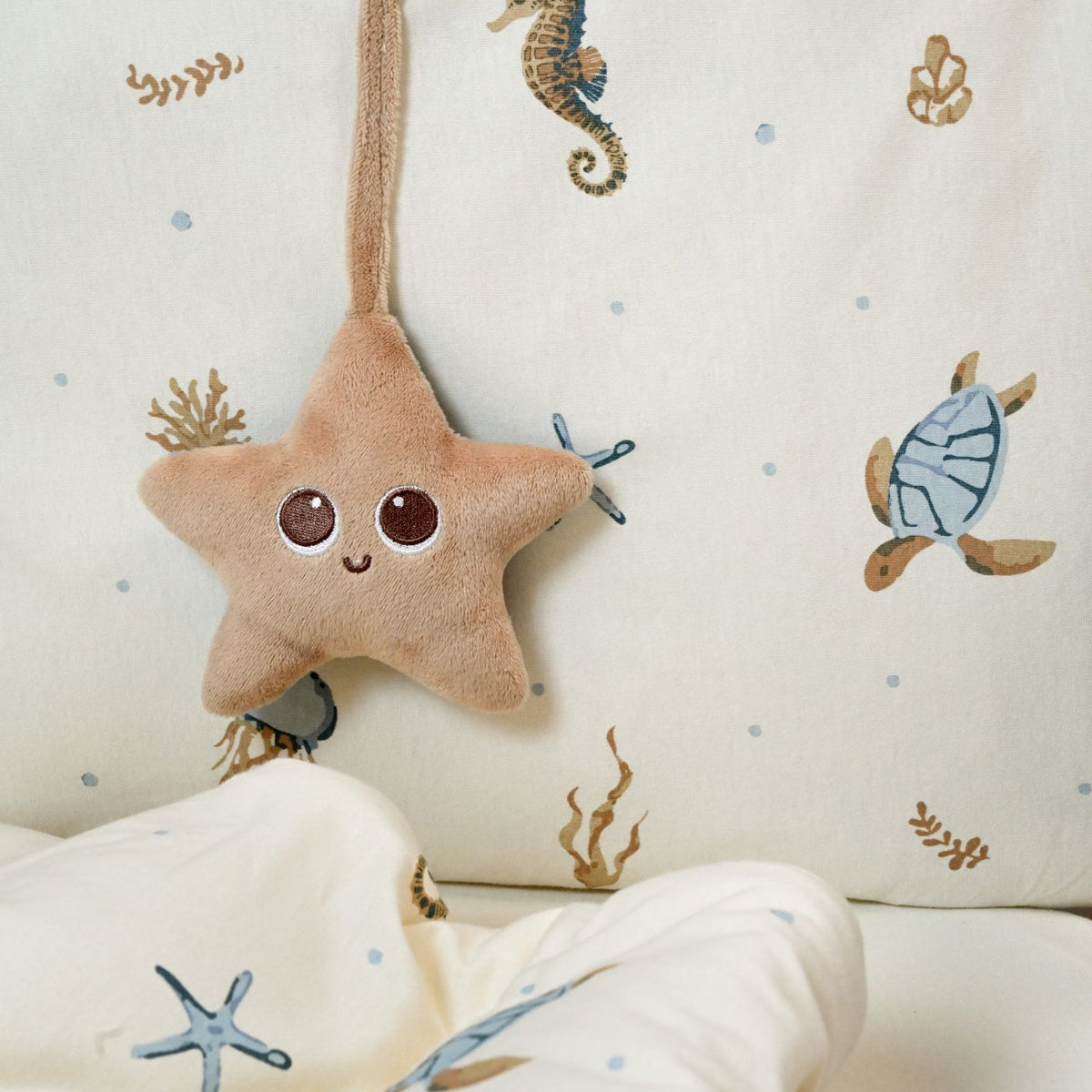 סט מצעים למיטת תינוק Sea Life LAURA