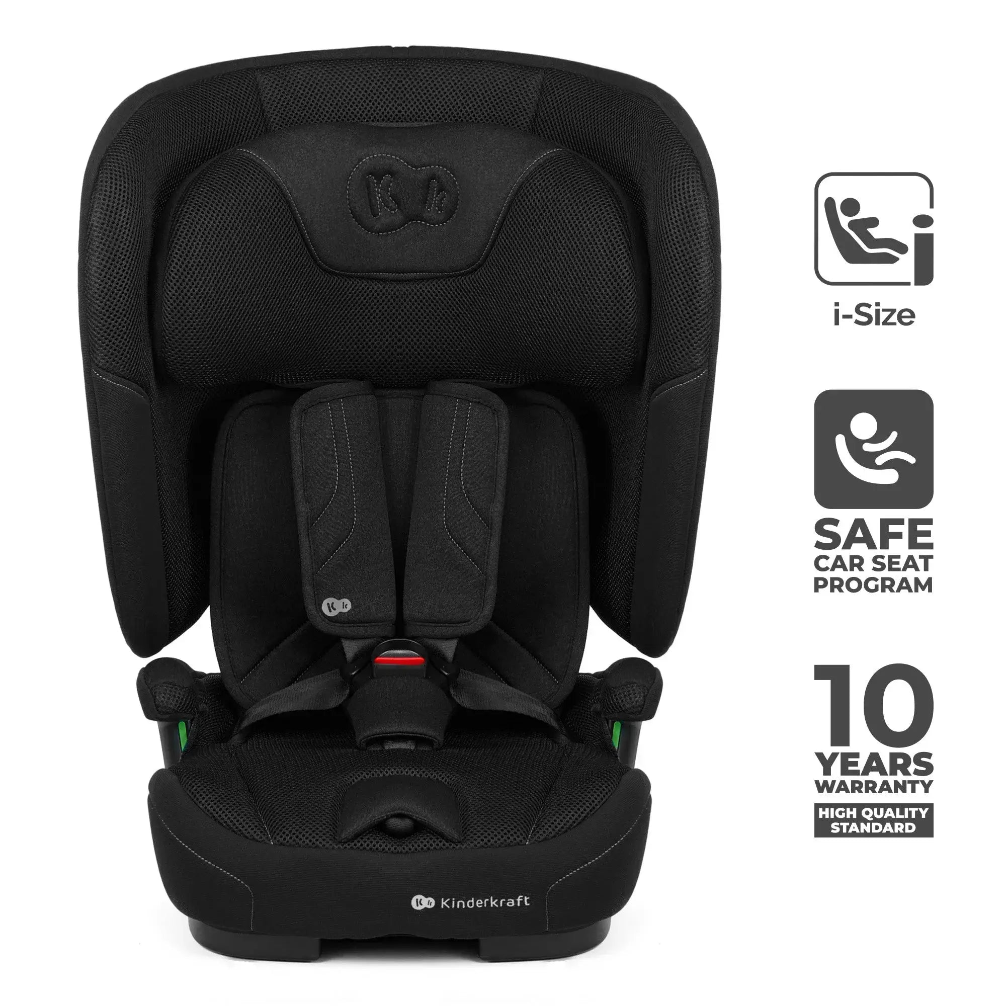 בוסטר רצועות Kinderkraft FIX2GO - גב מתקפל