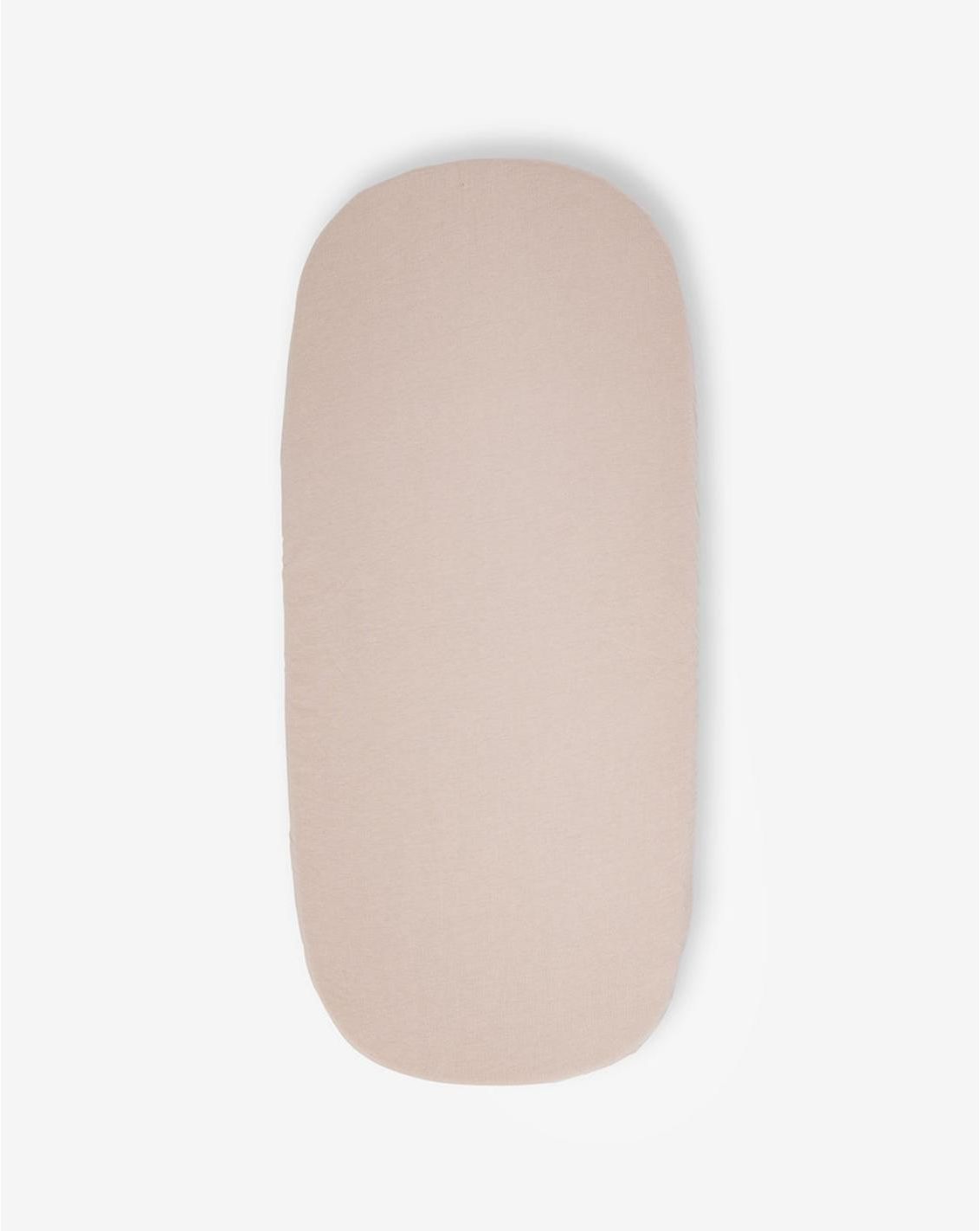 minene  סדין גרסי לעגלה 75*35  ורוד עתיק OS