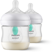 AVENT NATURAL RESP 125 AFV 2P אוונט זוג בקבוקים נטורל 125 עם שסתום ה-AirFree