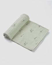 שמיכה מבד פיקה kite מנטה - 100X140