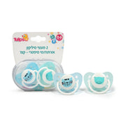 מוצץ סיל' אורטו' ידית-קצר364 זוג 1723364