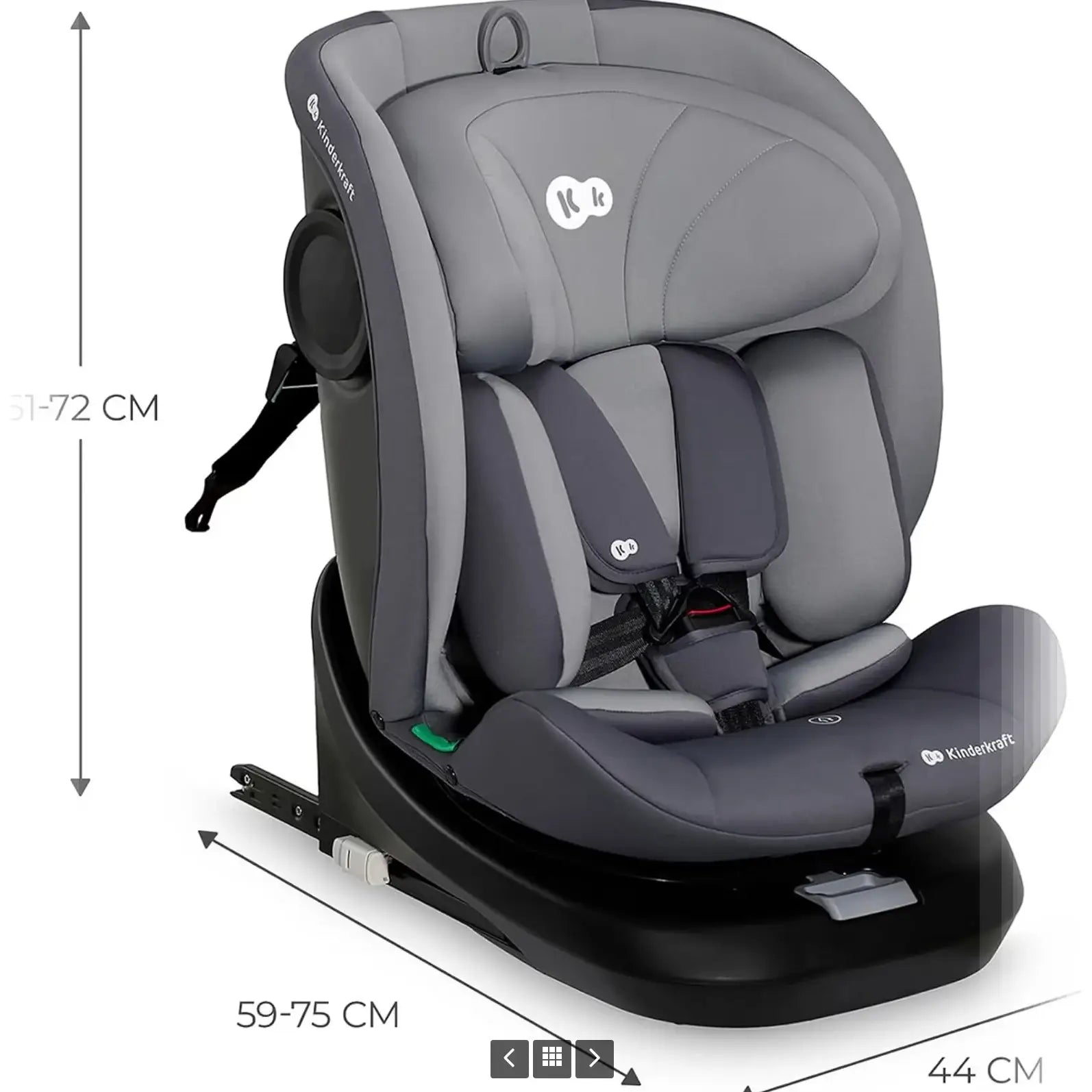 כיסא בטיחות מסתובב איי גרו IGROW Kinderkraft
