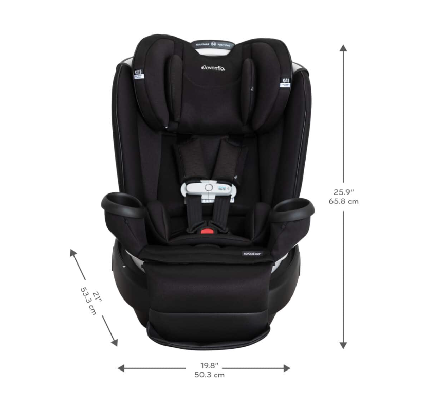 Revolve 360 Extend כיסא בטיחות מסתובב משולב בוסטר + Sensor Safe