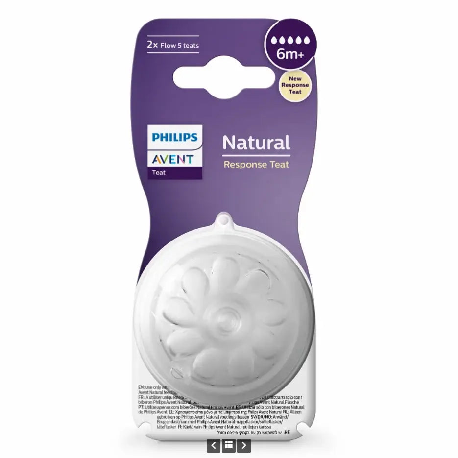 AVENT Natural Respon Flow 5-6m+ פטמה אוונט