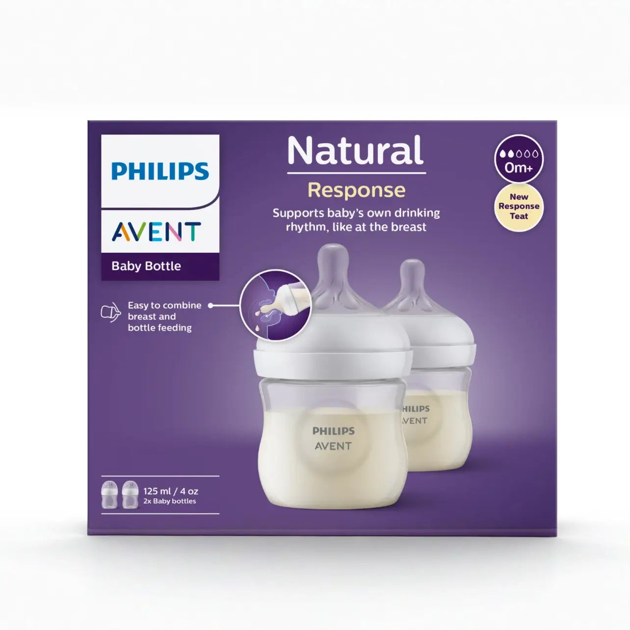AVENT Natural Response 2P בקבוק אוונט 125 מ"ל