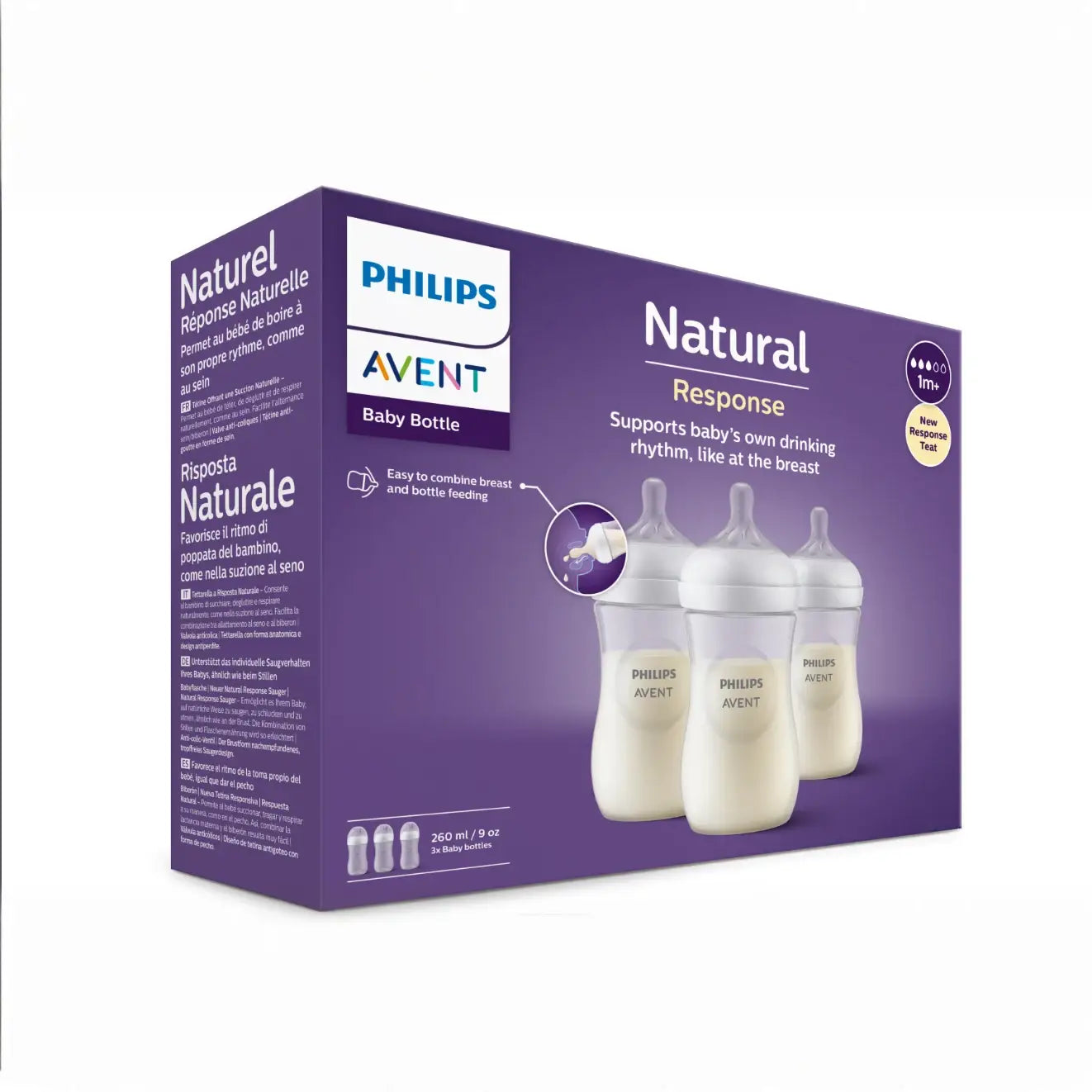 AVENT Natural Response 3P בקבוק אוונט 260 מ"ל
