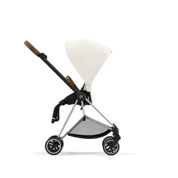 עגלה משולבת Cybex Mios 3 - שלד כרום / ידית חומה