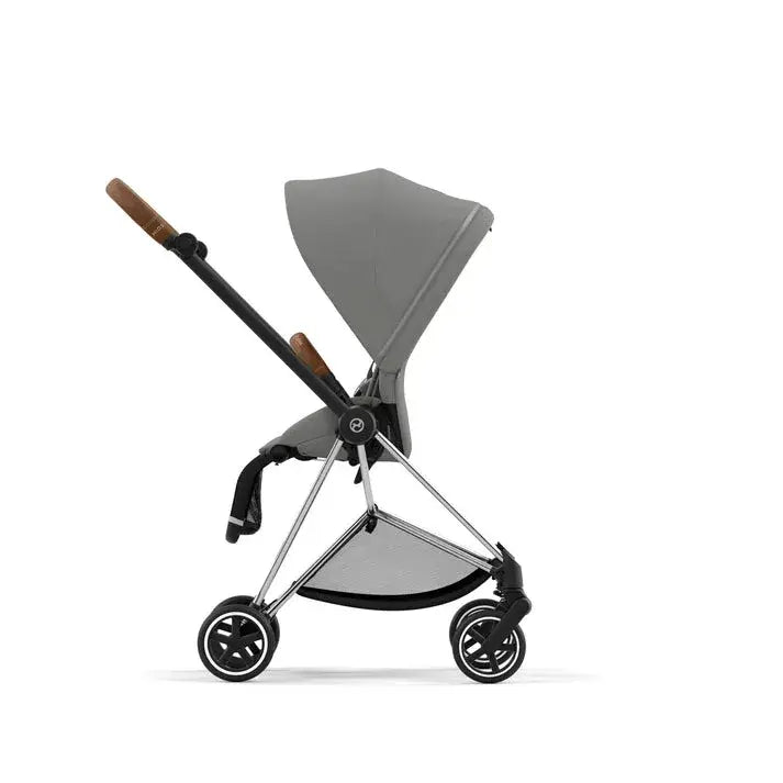 עגלה משולבת Cybex Mios 3 - שלד כרום / ידית חומה