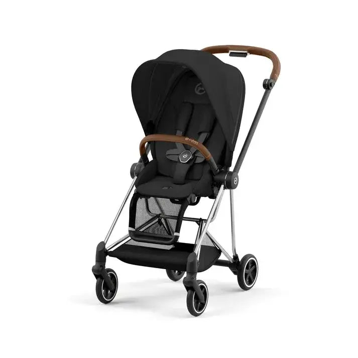 עגלה משולבת Cybex Mios 3 - שלד כרום / ידית חומה