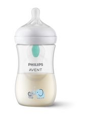 AVENT NATURAL RES 260 AFV ELEPH אוונט בקבוק נטורל 260 מל עם שסתום ה-AirFree