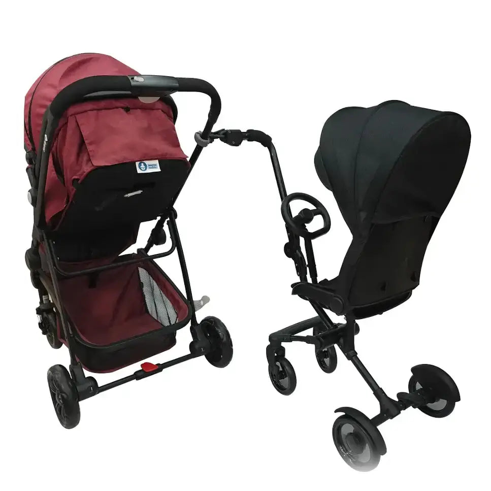 טרמפיסט COZY UPTOWN צידי עם מושב מרופד לעגלה Babysafe
