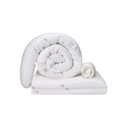 סט מצעים לעריסה Cotton cloud בצבע שמנת מיננה