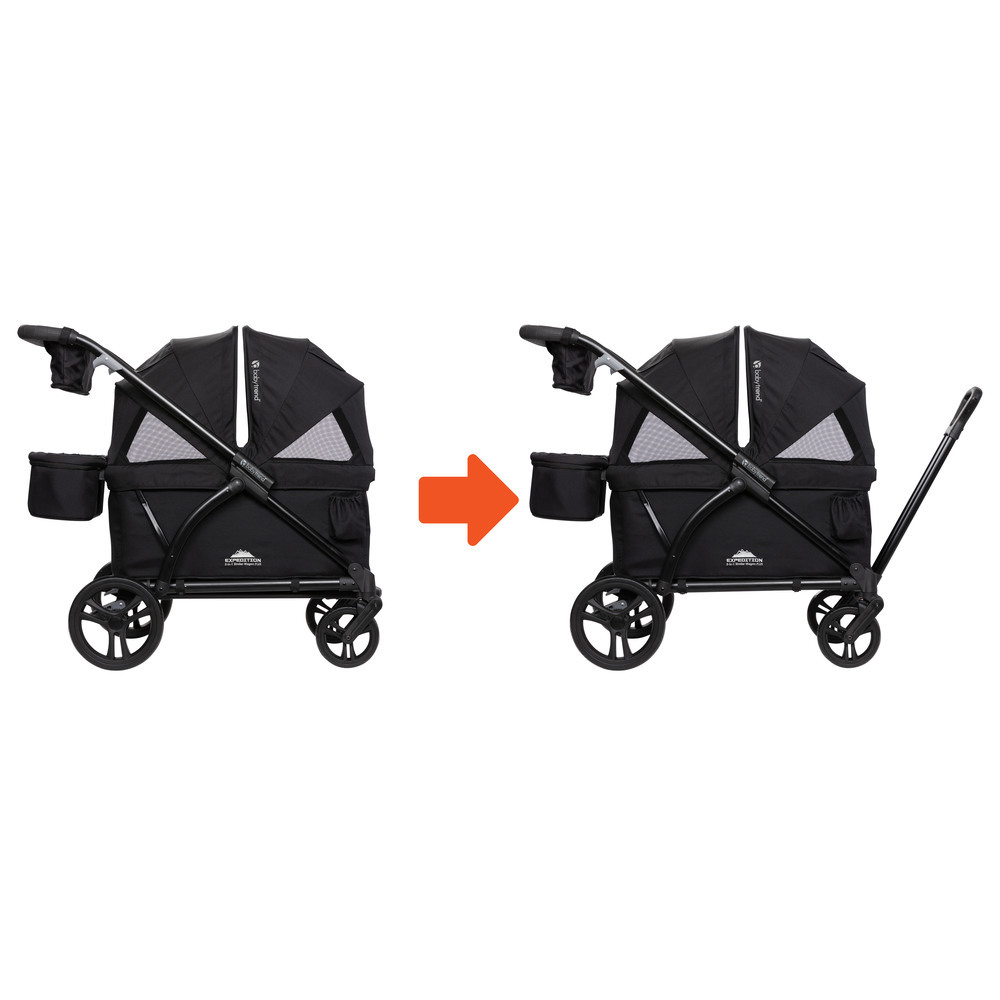 Baby Trend® Expedition 2-in-1 Wagon עגלול לתאומים /אחים