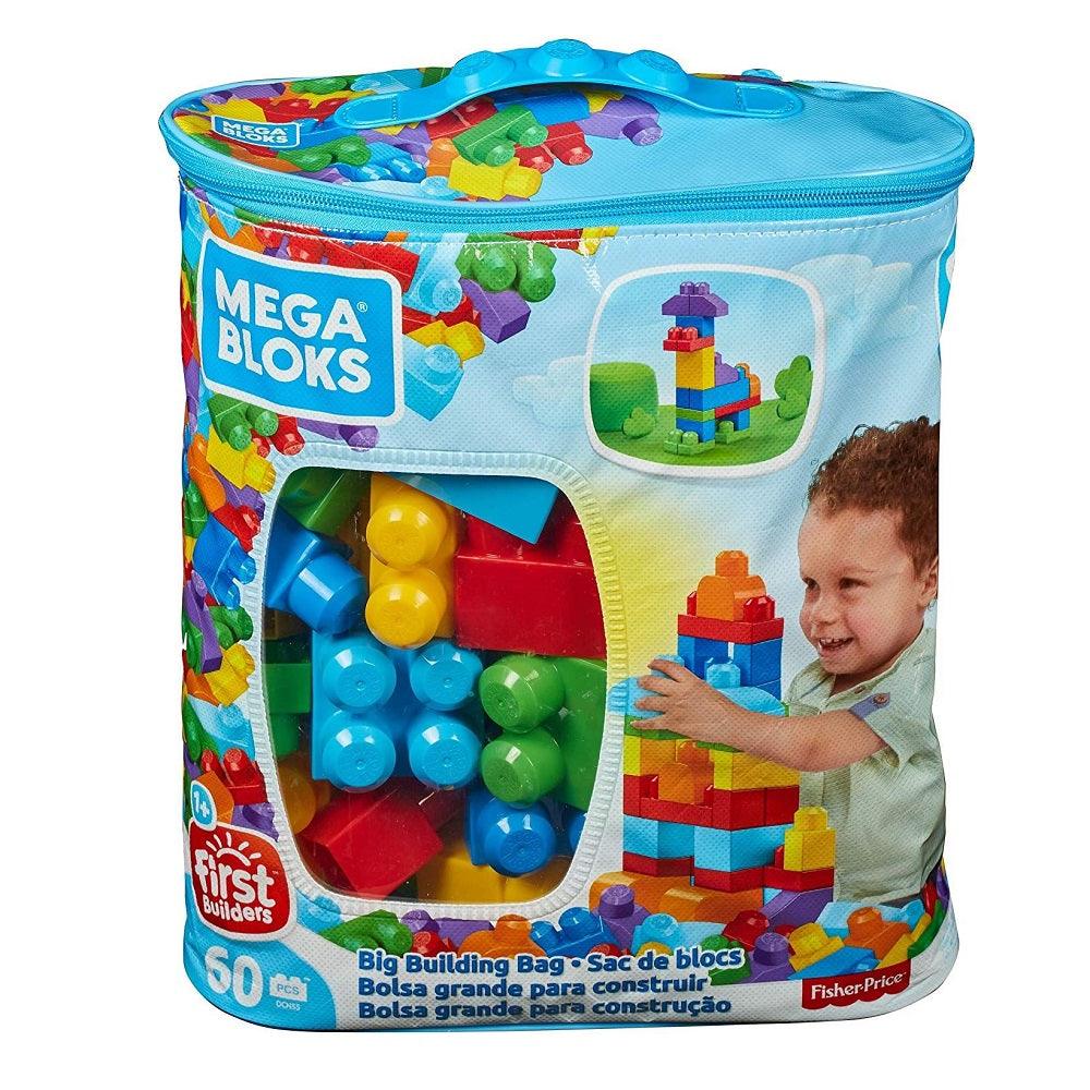 מגה בלוקס 60 חלקים - Mega Bloks Building Bag