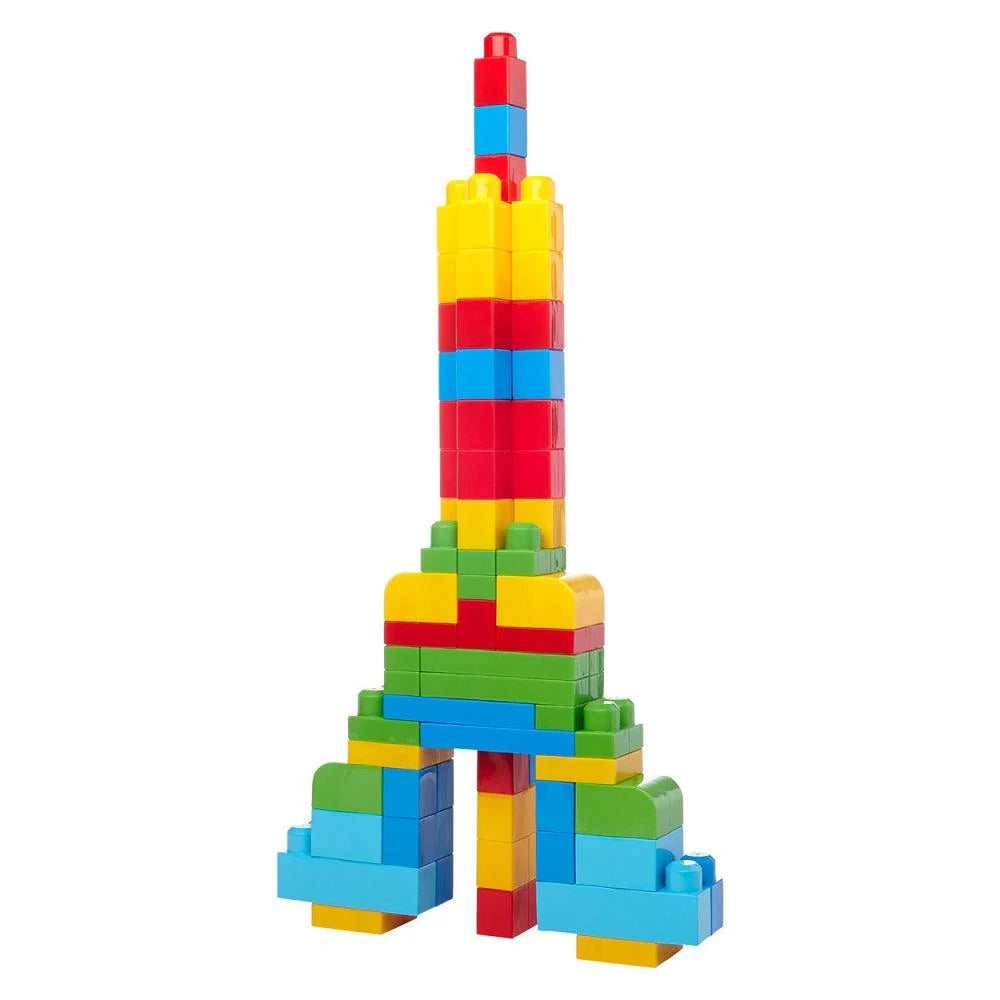 מגה בלוקס 60 חלקים - Mega Bloks Building Bag
