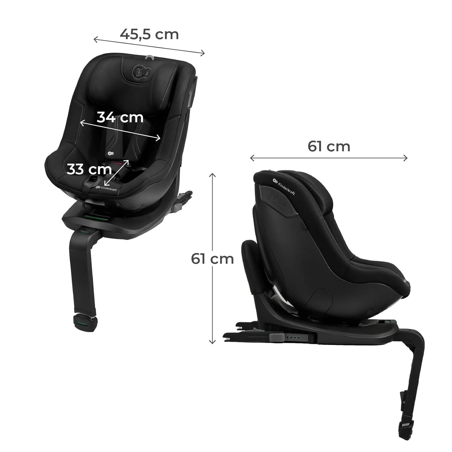 105–61 בטיחות כיסא - I-GUARD PRO I-SIZE - KINDERKRAFT
