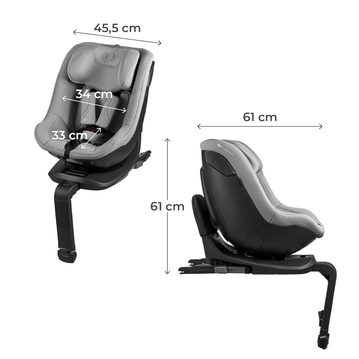 105–61 בטיחות כיסא - I-GUARD PRO I-SIZE - KINDERKRAFT