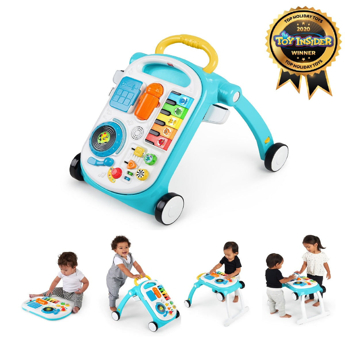 הליכון פעילות מוזיקלי 4 ב-1 - בייבי איינשטיין Baby Einstein