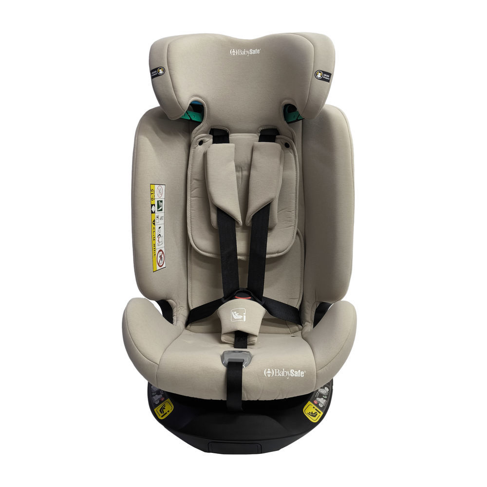 מושב לרכב מסתובב I SIZE דגם Babysafe ORBIT 360
