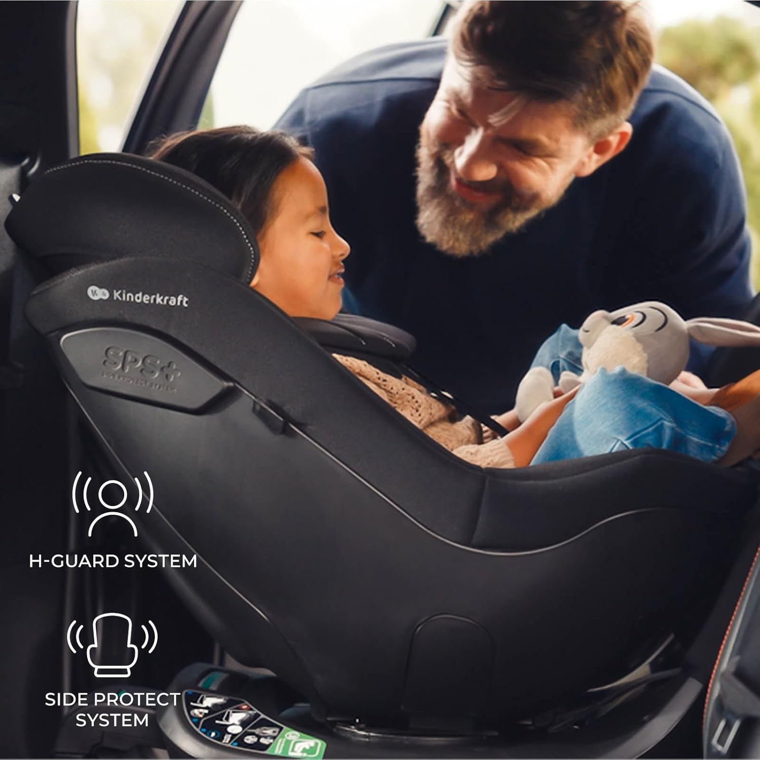 105–61 בטיחות כיסא - I-GUARD PRO I-SIZE - KINDERKRAFT