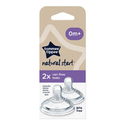 זוג פטמות זרימה משתנה לבקבוק 0+ Tommee Tippee Closer To Nature