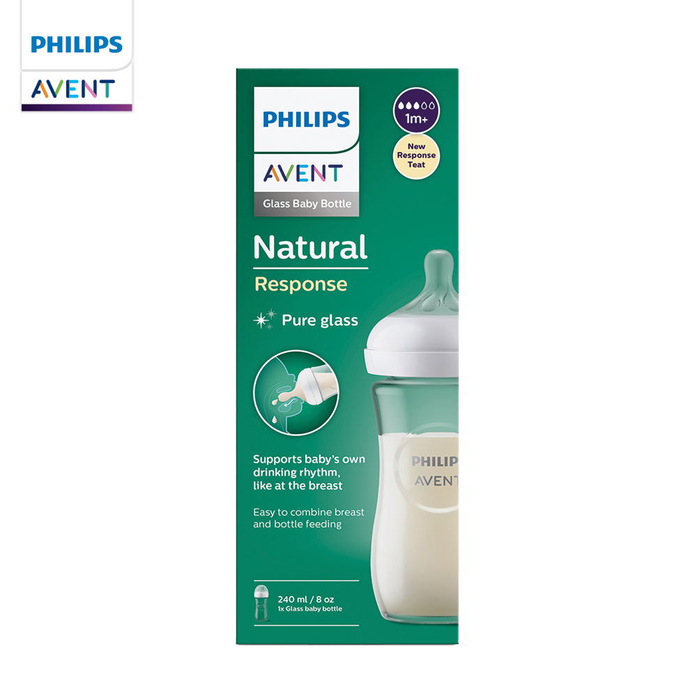 בקבוק נטורל זכוכית 240 מ"ל אוונט