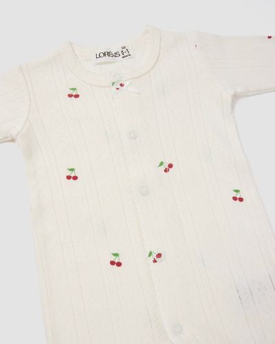 אוברול פוינטל cherrys אופוויט - 100% כותנה Lorens