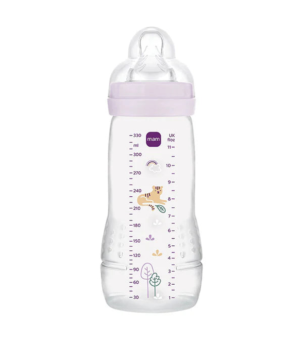 בקבוק מאמ עם פטמה 330 מ׳׳ל נמר Mam