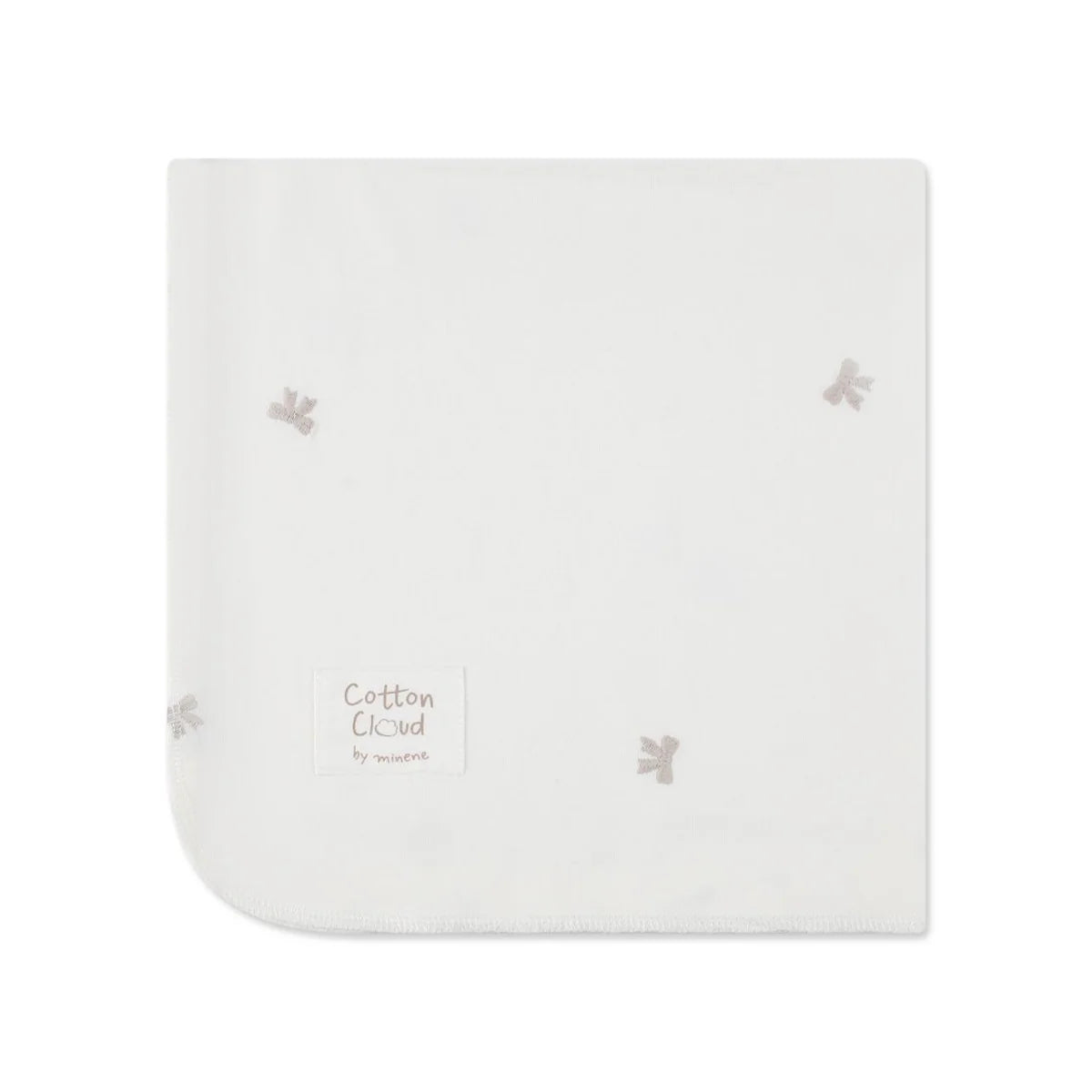 שמיכה גדולה עם מילוי מיננה צבע שמנת Cotton cloud