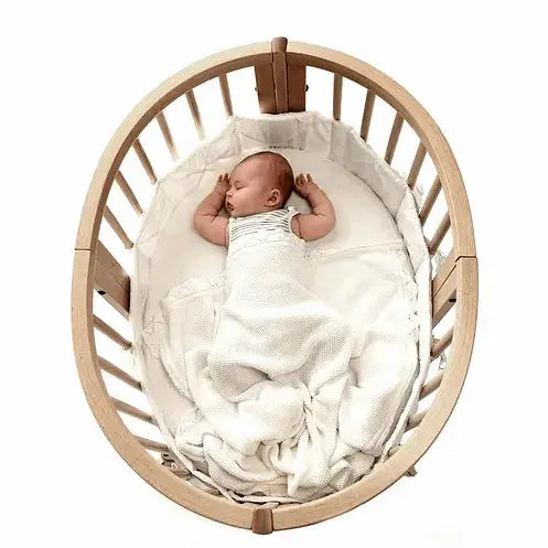 עריסת תינוק סליפי מיני טבעי Sleepi™ Mini + הארכה למיטה + 2 מזרנים