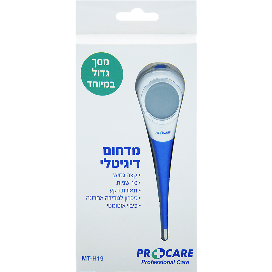 מד חום PROCARE דיגיטלי גמיש