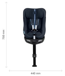 כסא בטיחות סייבקס Sirona G i-Size שחור ללא בסיס