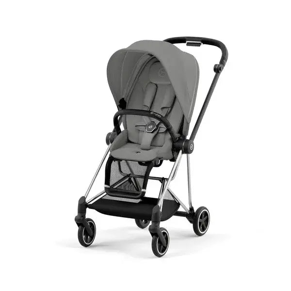 עגלה משולבת Cybex Mios 3 - שלד כרום / ידית שחורה