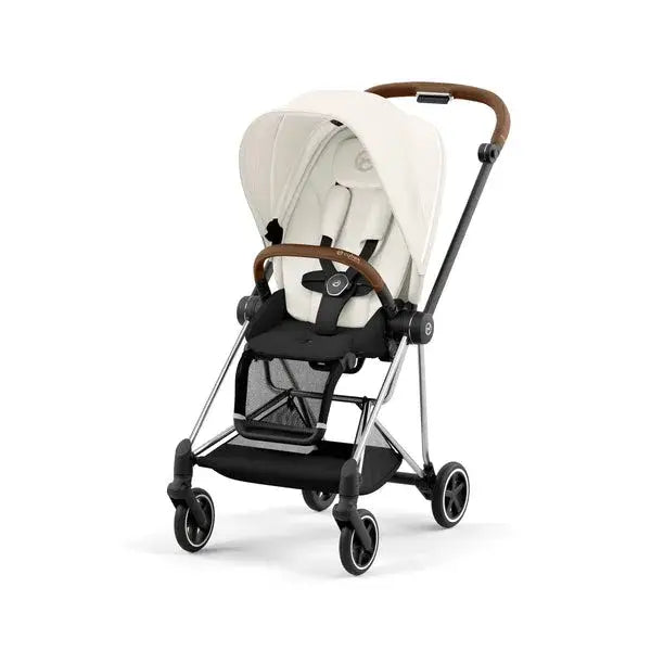 עגלה משולבת Cybex Mios 3 - שלד כרום / ידית חומה