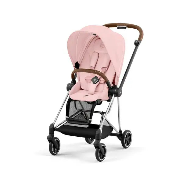 עגלה משולבת Cybex Mios 3 - שלד כרום / ידית חומה