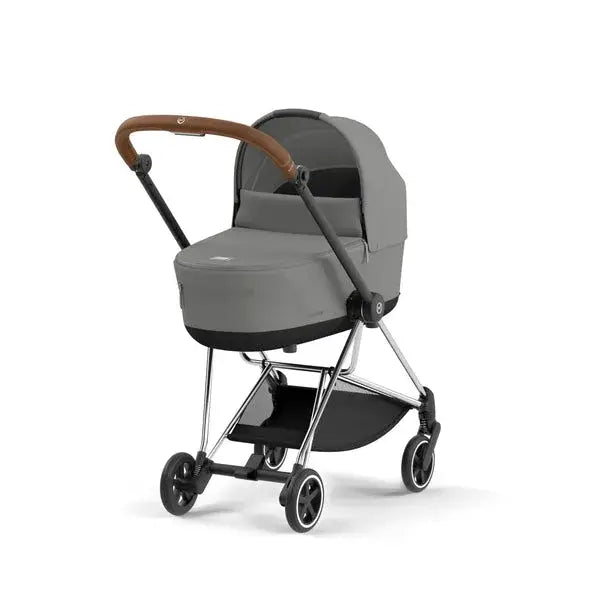 עגלה משולבת Cybex Mios 3 - שלד כרום / ידית חומה