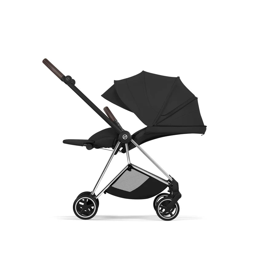 עגלת תינוק סייבקס Sepia Black Mios 4 שלדה כרום חום