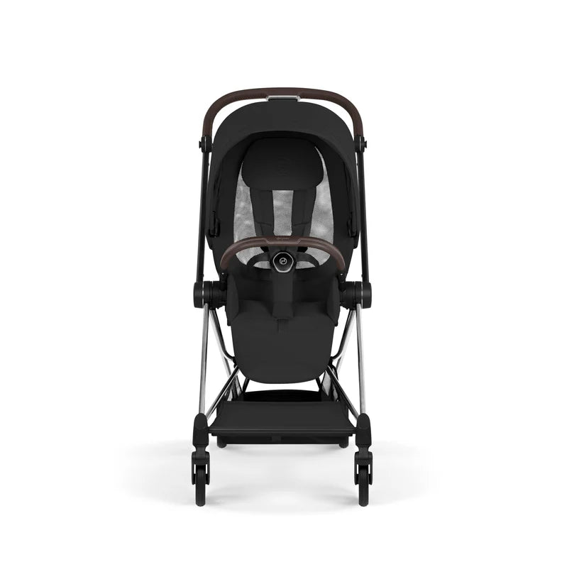 עגלת תינוק סייבקס Sepia Black Mios 4 שלדה כרום חום