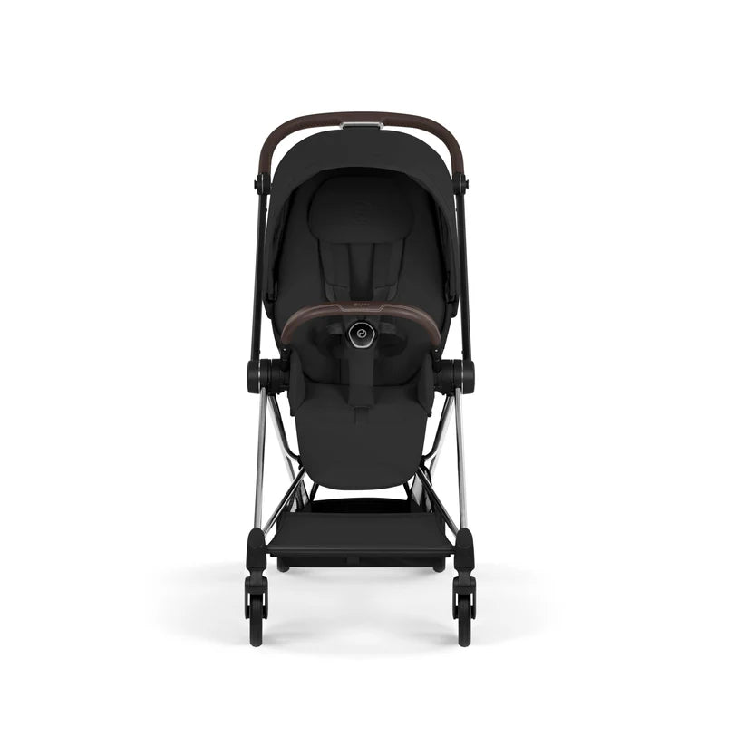 עגלת תינוק סייבקס Sepia Black Mios 4 שלדה כרום חום