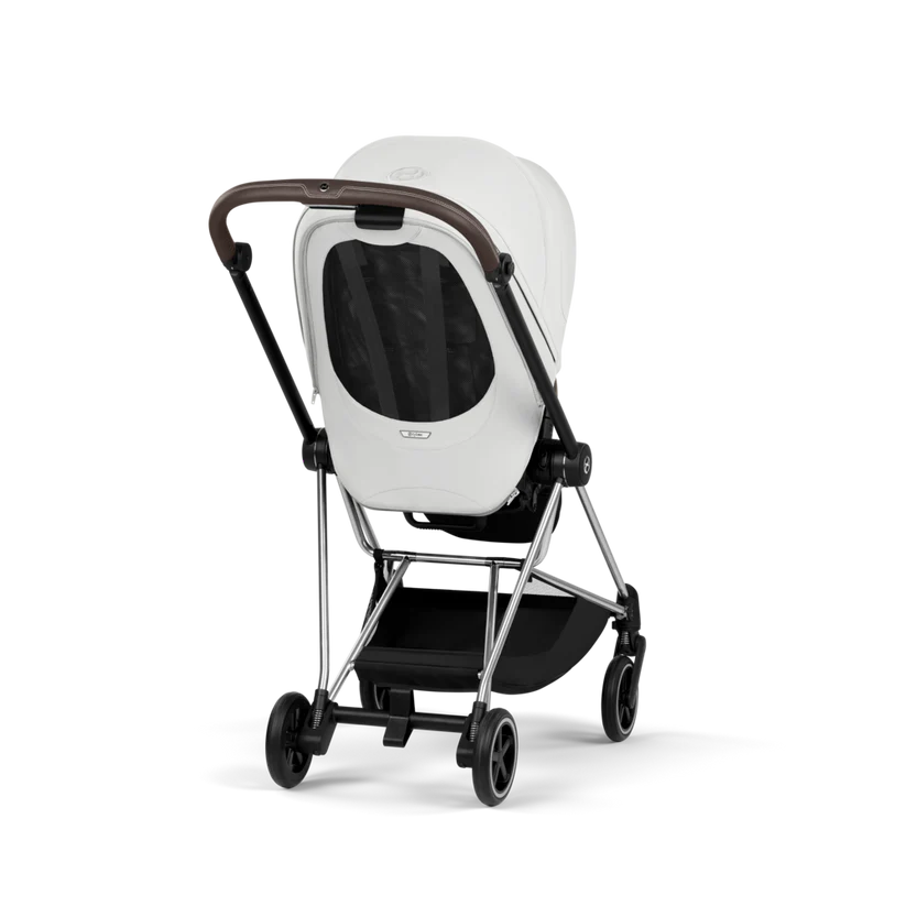 עגלת תינוק סייבקס Off White Mios 4 שלדה כרום חום