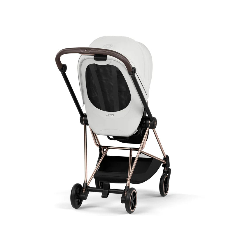 עגלת תינוק סייבקס Off White Mios 4 שלדה רוזגולד