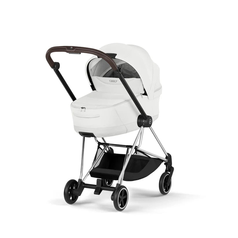 עגלת תינוק סייבקס Off White Mios 4 שלדה כרום חום
