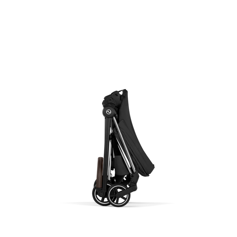 עגלת תינוק סייבקס Sepia Black Mios 4 שלדה כרום חום