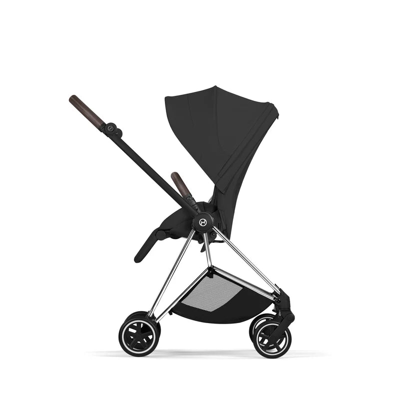 עגלת תינוק סייבקס Sepia Black Mios 4 שלדה כרום חום