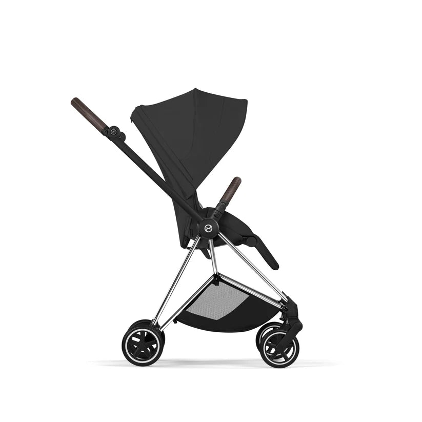 עגלת תינוק סייבקס Sepia Black Mios 4 שלדה כרום חום